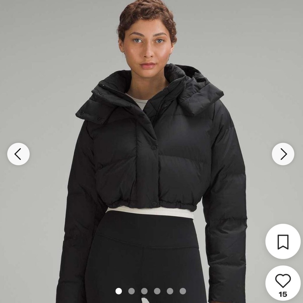 Lululemon Women’s Wunder Puff Super-Cropped Jacket